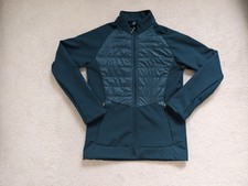 Mountain Warehouse Mens Alpine Jacket Soft Shell Green Size M Water Resistant 