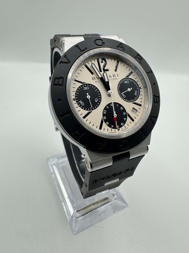 Bvlgari aluminum chronograph - aluminum,
