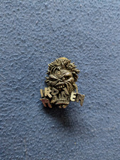 ORIGINAL 1989 IRON MAIDEN METAL PIN BADGE