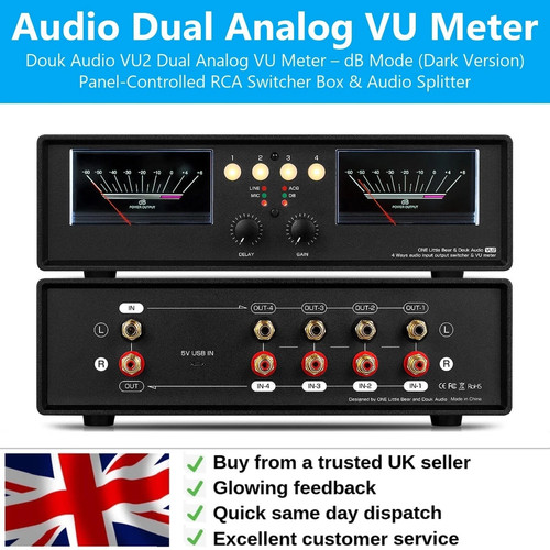 Douk audio vu2 dual analog - dual, vu