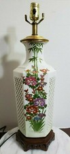 Vintage kutani blanc lattice - kutani,