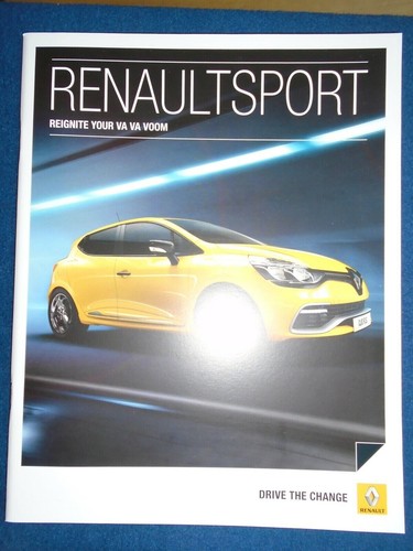 Renault sport range brochure - sport,