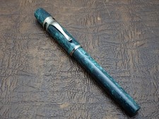 Visconti Ragtime Fountain Pen – Pearled Green Celluloid – Medium Steel Nib