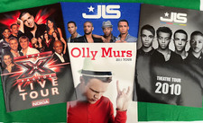 UK Tour Programme Book Mag Bundle X Factor JLS x2 and Olly Murs - all in VGC