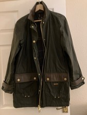 New Barbour 4oz lightweight wax jacket ladies size 14