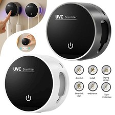 USB Rechargeable Wall Mounted Toothbrush Cleaner Sanitizer Holder Air Drying UV