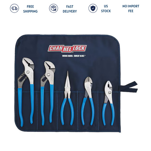 Channellock tool roll - roll, 3