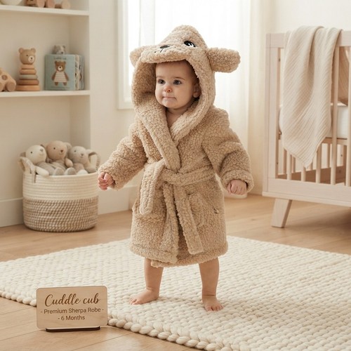 Baby girls boys dressing gown - baby,