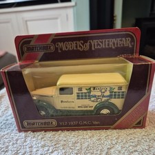 NEW - BAXTERS MATCHBOX MODELS OF YESTERYEAR - Y12 1937 G M C VAN LIEFERWAGEN 