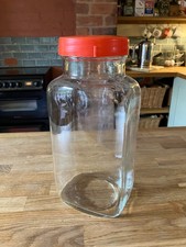 Vintage Glass Sweet Jar with