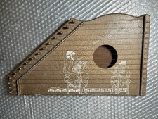 Vintage Junior Zither La Centra Magica Harbert Made in Italy Musical Instrument