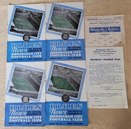 Birmingham city programmes - birmingham,