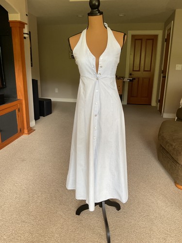 Zara blue halter neck - , backless