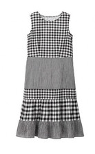 J W Anderson Gingham Black And