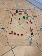 Large Wooden Double Road Rail