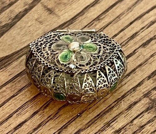 Vintage filigree sterling - filigree,