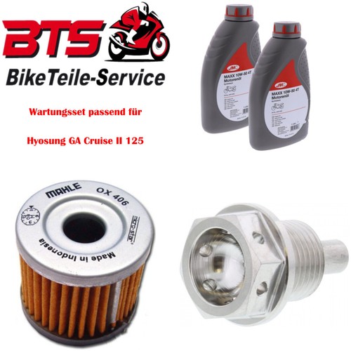 Set oil filter drain plug - set, 2l