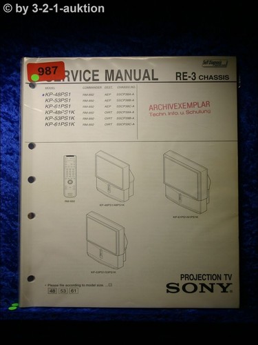 Sony service manual 48ps1 - manual,
