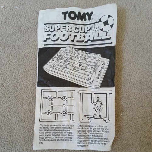 Tomy super cup football - cup,