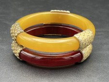 Pair Stunning Art Deco Cherry