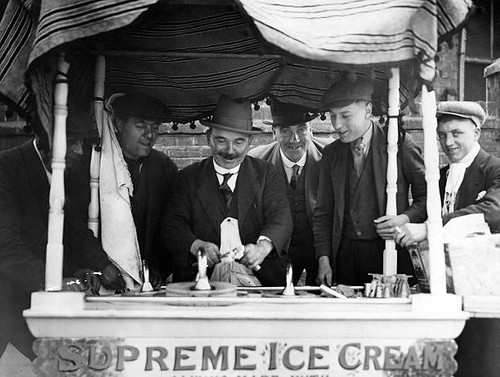 Ice cream stalls - american,