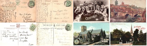 C1908 vii postcard circle - c1908, ke