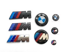 20x BMW M Sport Emblem MATTE