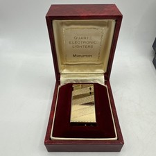 Maruman DL-55 Quartz Electronic Lighter. Boxed & Working. Lovely Condition