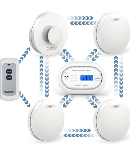 Wireless interlinked smoke - wireless,