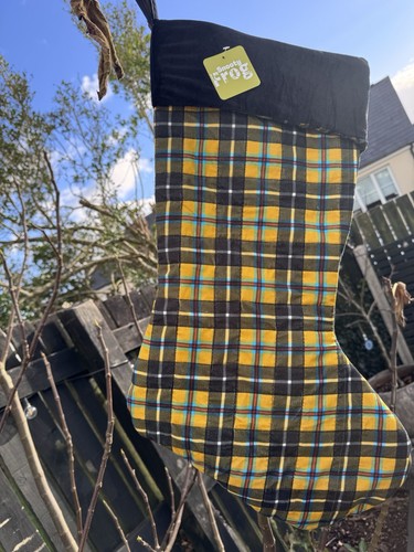 Cornish tartan stocking xxl - stocking,