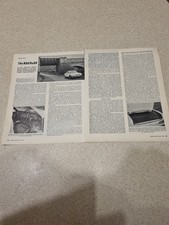 NSU Ro80 ROADTEST MOTORSPORT MAY 1969