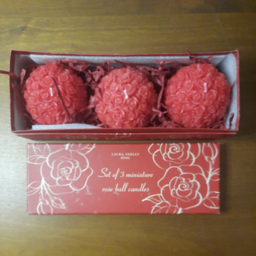 Laura ashley home red rose - x,