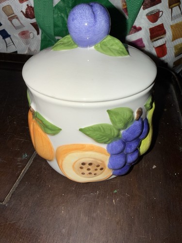 Vintage rayware ceramic fruit - vintage,