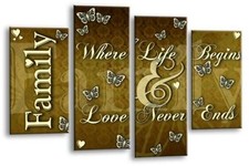 Family Love Wall Art Print