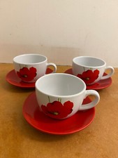 3 x RAYWARE ALPINE POPPY CUPS