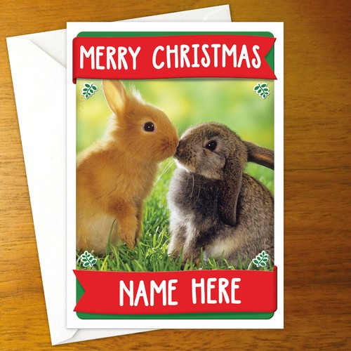 Rabbit personalised christmas - rabbit,