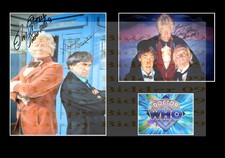 A4 Size Signed Dr Who
