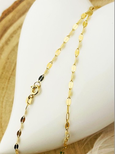 Gold chain necklace - chain,