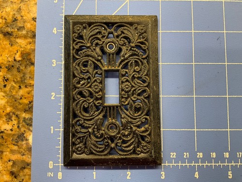 Vtg gothic black ornate - gothic,