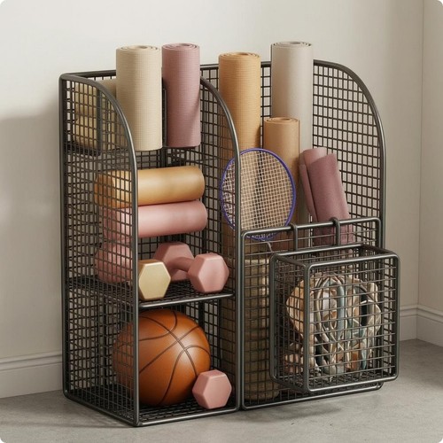 Home gym storage cart - home,