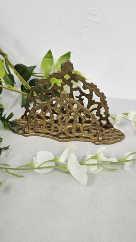 Vintage solid brass letter - vintage,