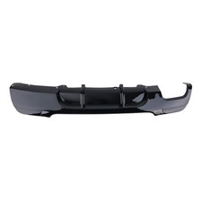 GLOSS BLACK REAR DIFFUSER SPLITTER FOR BMW 3 SERIES E92 E93 M-SPORT 07-14 LCI