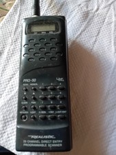 REALISTIC PRO-50 SCANNER 20 CHANNEL DIRECT ENTRY