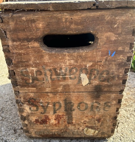 Vintage schweppes syphons - schweppes,