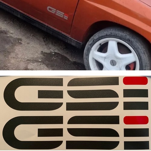 Gsi side door stickers decals - door,