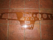 Lotus ELAN S2/S3/S4 & SPRINT  NEW CORRECT DASHBOARD (6) STEEL INSERTS 1965-1973