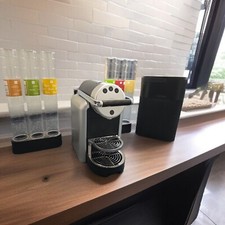 Nespresso Zenius Professional Coffee Maker Machine ZN100 Pro  6x labeled tubes