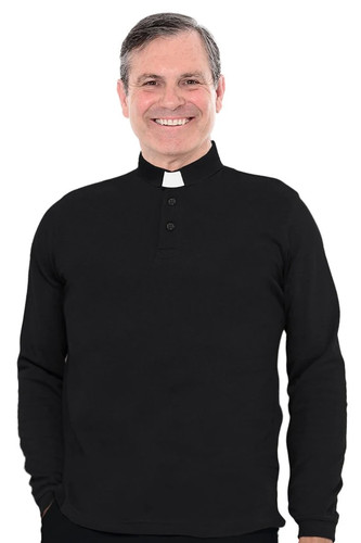 Dual collar clerical polo - dual,