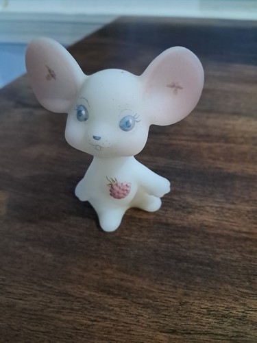 Fenton silk white satin mouse - fenton,