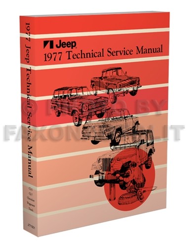 1977 jeep workshop - workshop, manual